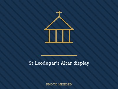 St Leodegar's Altar display
